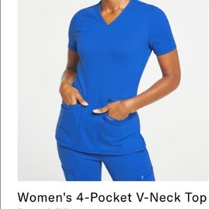 Jaanuu Royal blue joggers scrubs